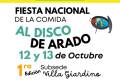 Villa Giardino será sudsede de la Fiesta Nacional de la Comida al Disco de Arado